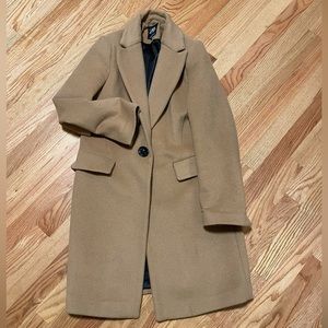 Zara Camel Oversized Coat